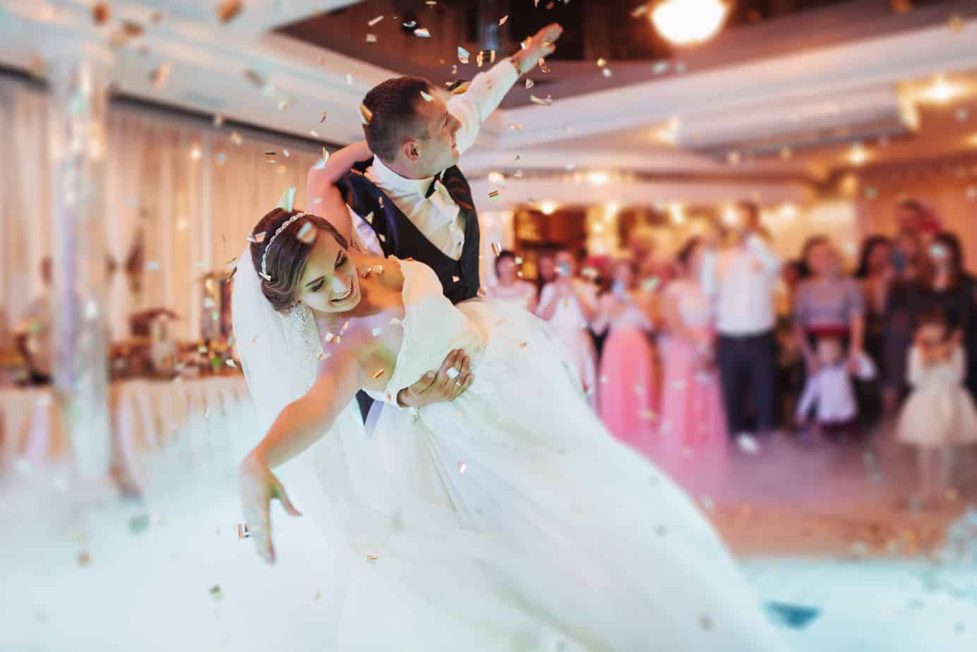 Top tips for dancing your first dance in your wedding dress