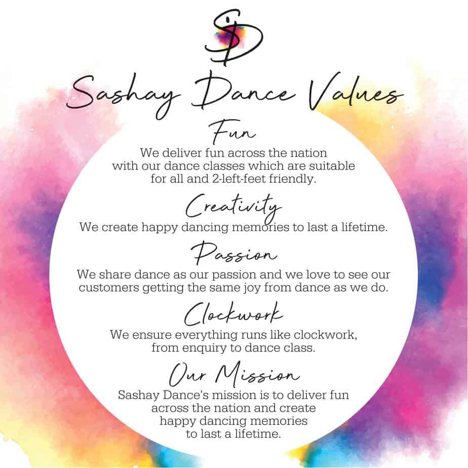 Our values for running the UK's go to hen party dance company