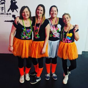 90s theme hen party - dance classes for fun 