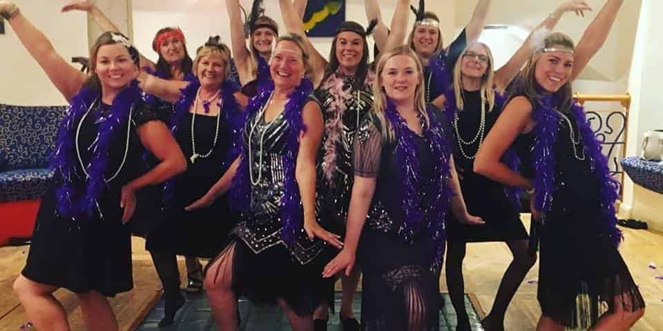 Great Gatsby hen party dance class. Fun 1920s hen do dance lessons.