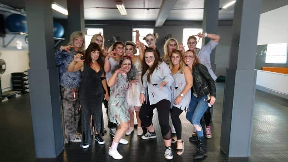 Fun Thriller themed hen party dance classes, perfect for a Halloween hen do.