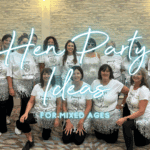 A group enjoying a hen do dance class together, one of the best hen party ideas for mixed ages