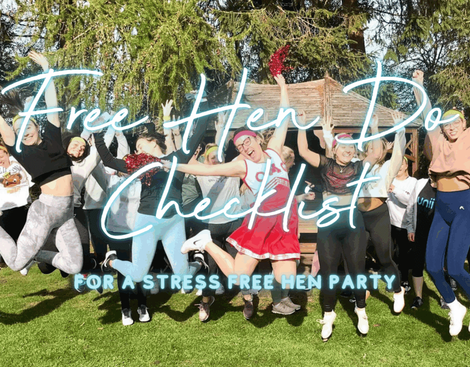 Free hen do checklist and hen do planning checklist showing how to plan a hen do step by step for a classy, stress-free hen party