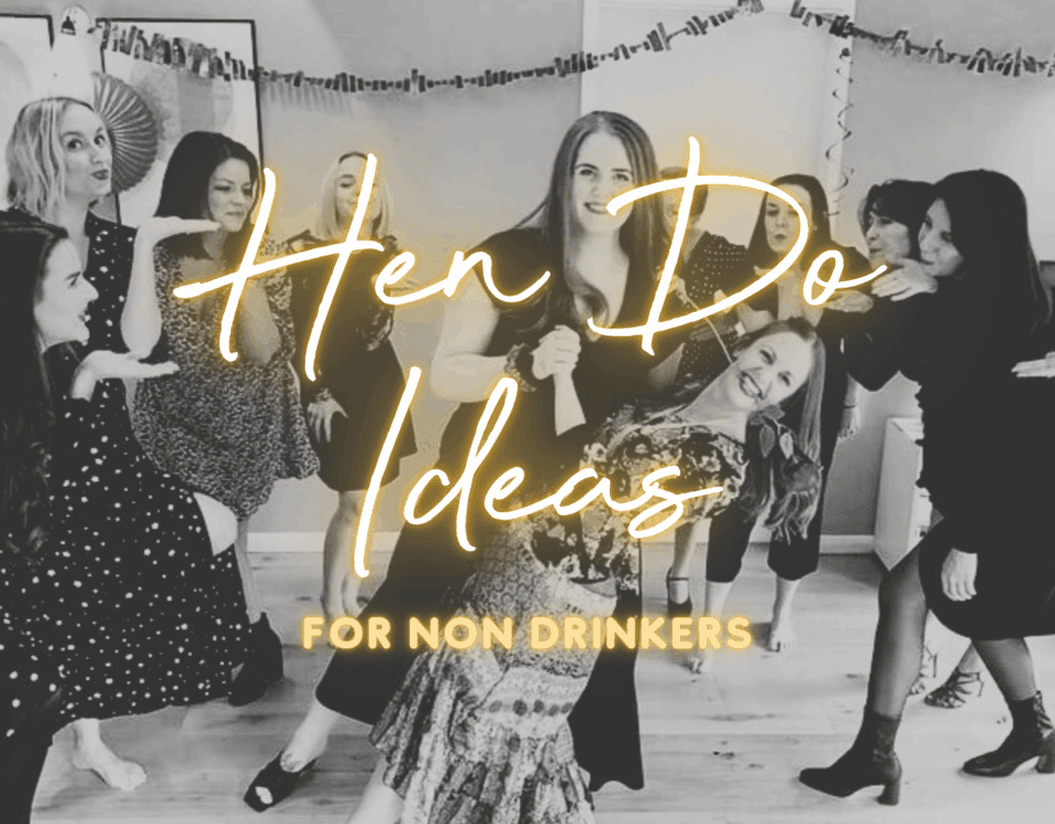 Ladies enjoying a fun hen do dance class perfect for non drinkers
