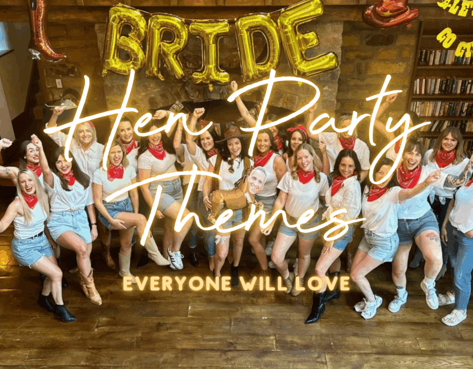Our top hen party themes everyone will love! A group of ladies enjoying a fun themed hen party.