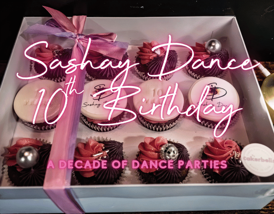A decade of dance parties - over 2500+ celebrate. Here's how we did it at Sashay Dance