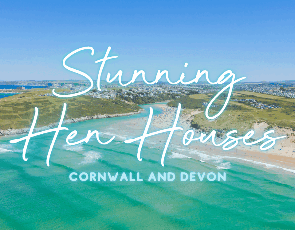 A beautiful Cornwall beach near some of the best hen party houses in Cornwall and Devon