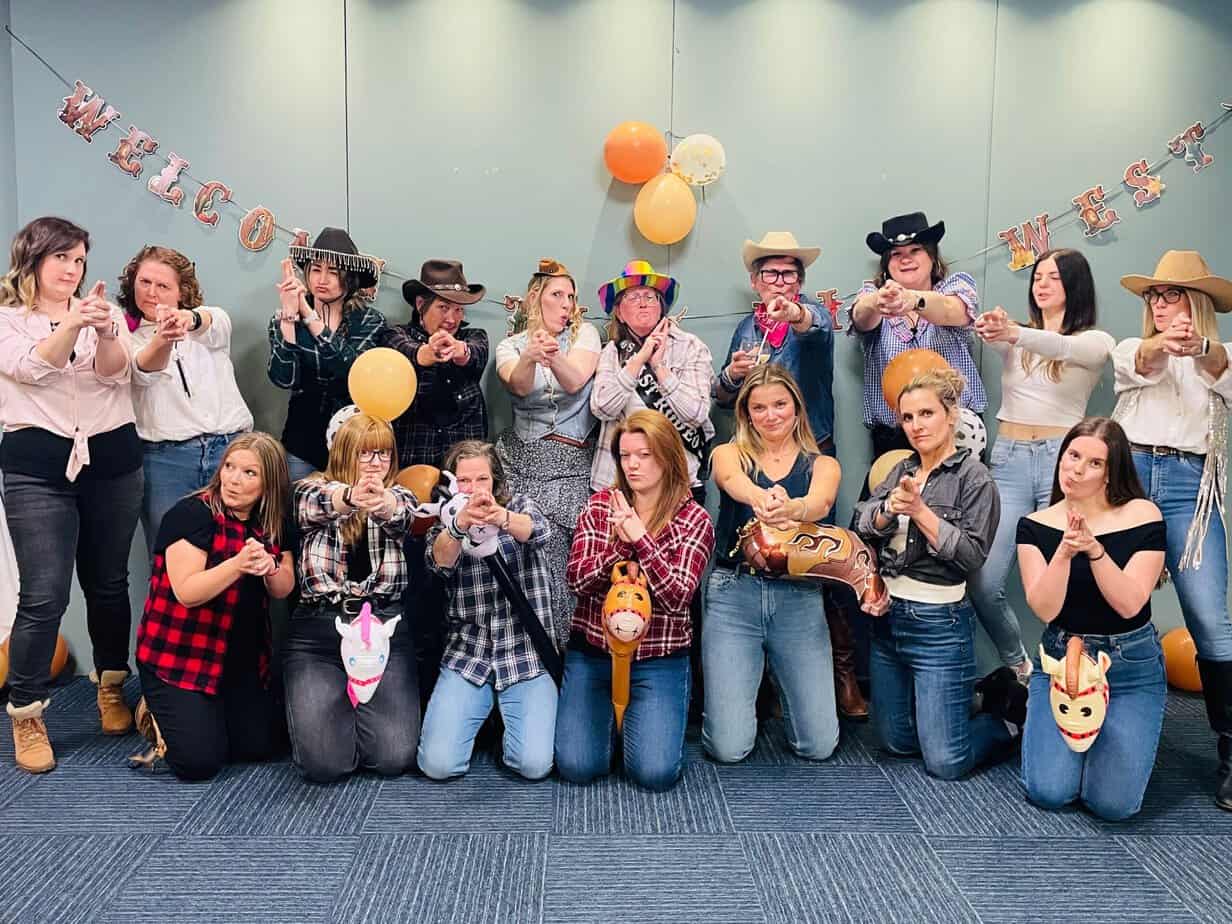 Fun line dancing team building activities