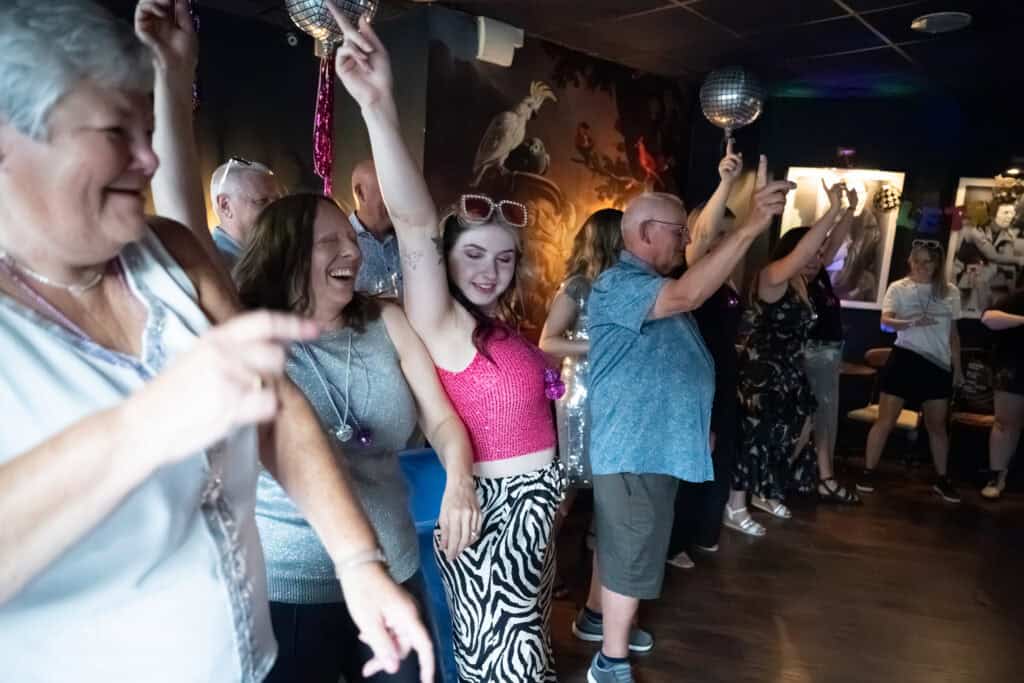 Sashay Dance 10th birthday Boogie Wonderland dance party in York