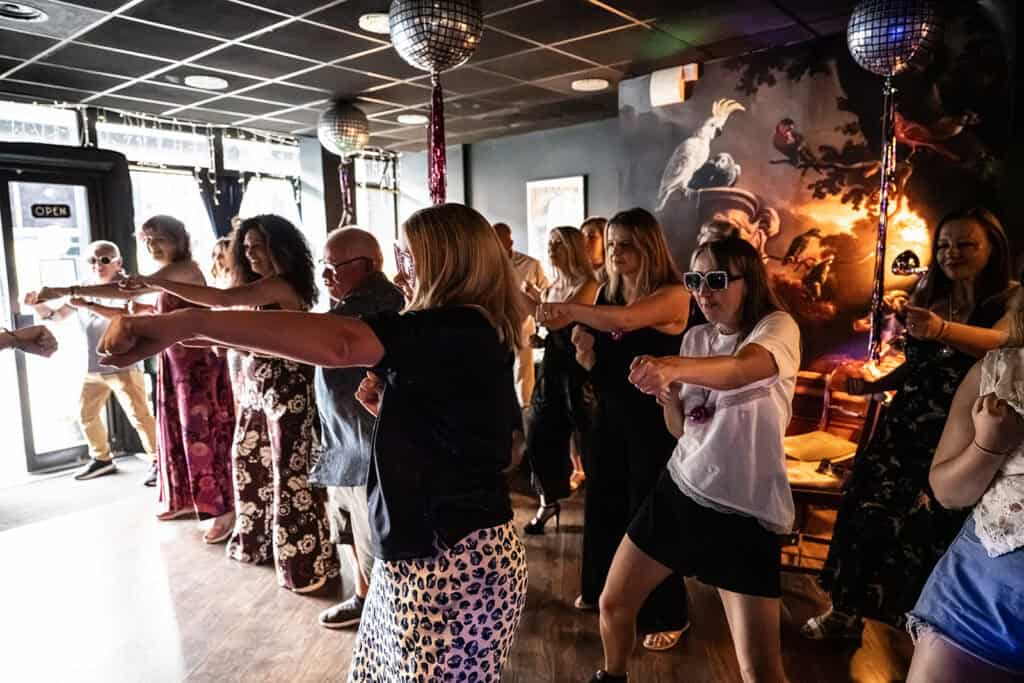 Sashay Dance 10th birthday Boogie Wonderland dance party in York