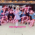 Does the bride pay for her hen do: hen group toasting the bride with prosecco