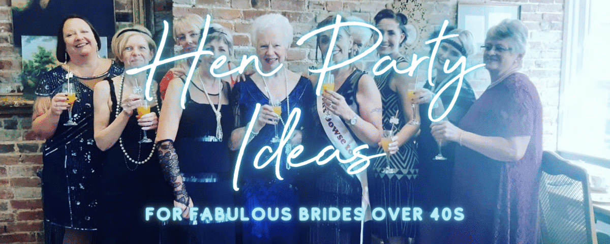 Hen party ideas for over 40s: elegant hen group laughing over prosecco