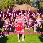 Hen do Nottingham ideas: hen group celebrating at a dance class in Nottingham