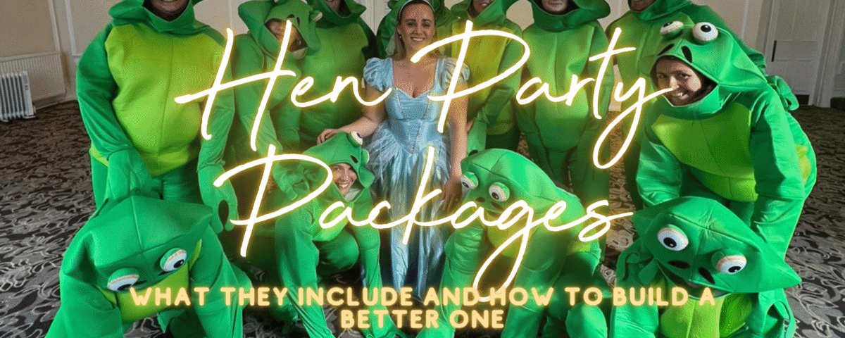 Hen party packages UK: hen group celebrating on a fully planned hen weekend