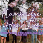 Cambridge hen do ideas: hen group celebrating by the River Cam