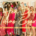 Hen do ideas Essex: hen group celebrating at a dance class at a party house