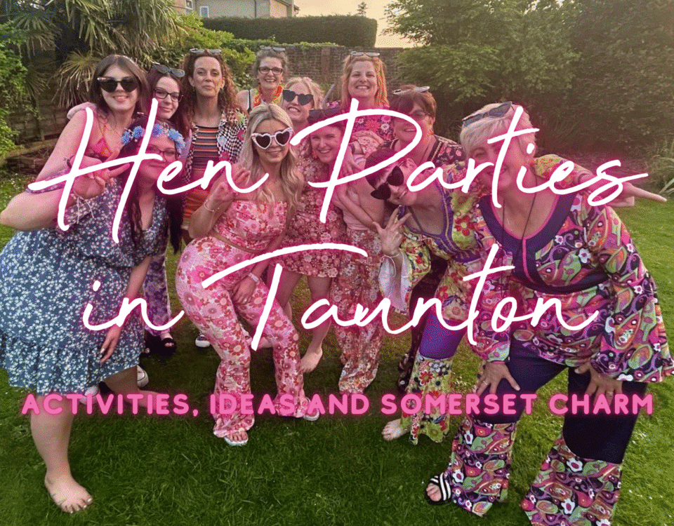 Hen parties in Taunton: hen group celebrating at a dance class in Somerset