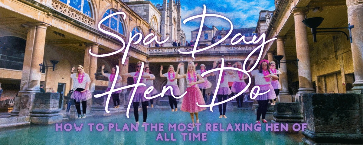 Spa day hen do: hen group relaxing at a fun Spa hen do in Bath
